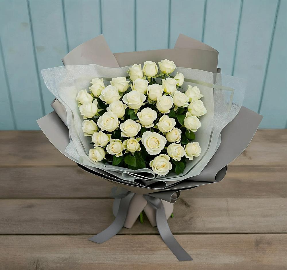 Букет Белоснежная нежность в Кстово
