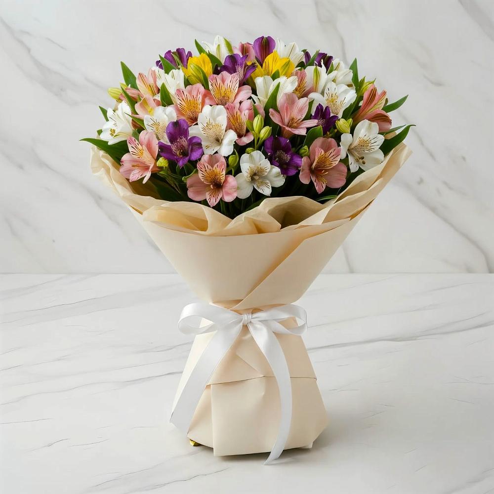 Букет цветов из: Альстромерии в Кстово