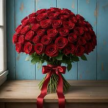 Букет Красные розы Блэк Меджик в Кстово