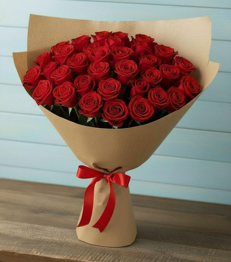 Букет Красные розы Милано в Кстово