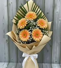 Букет цветов из:  Герберы #REPLACE_PRED# Кстово